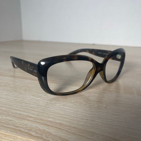 Ray-Ban JACKIE OHH RB4101 710 Cat Eye Tortoise Shell Italy FRAMES ONLY - Picture 1 of 8